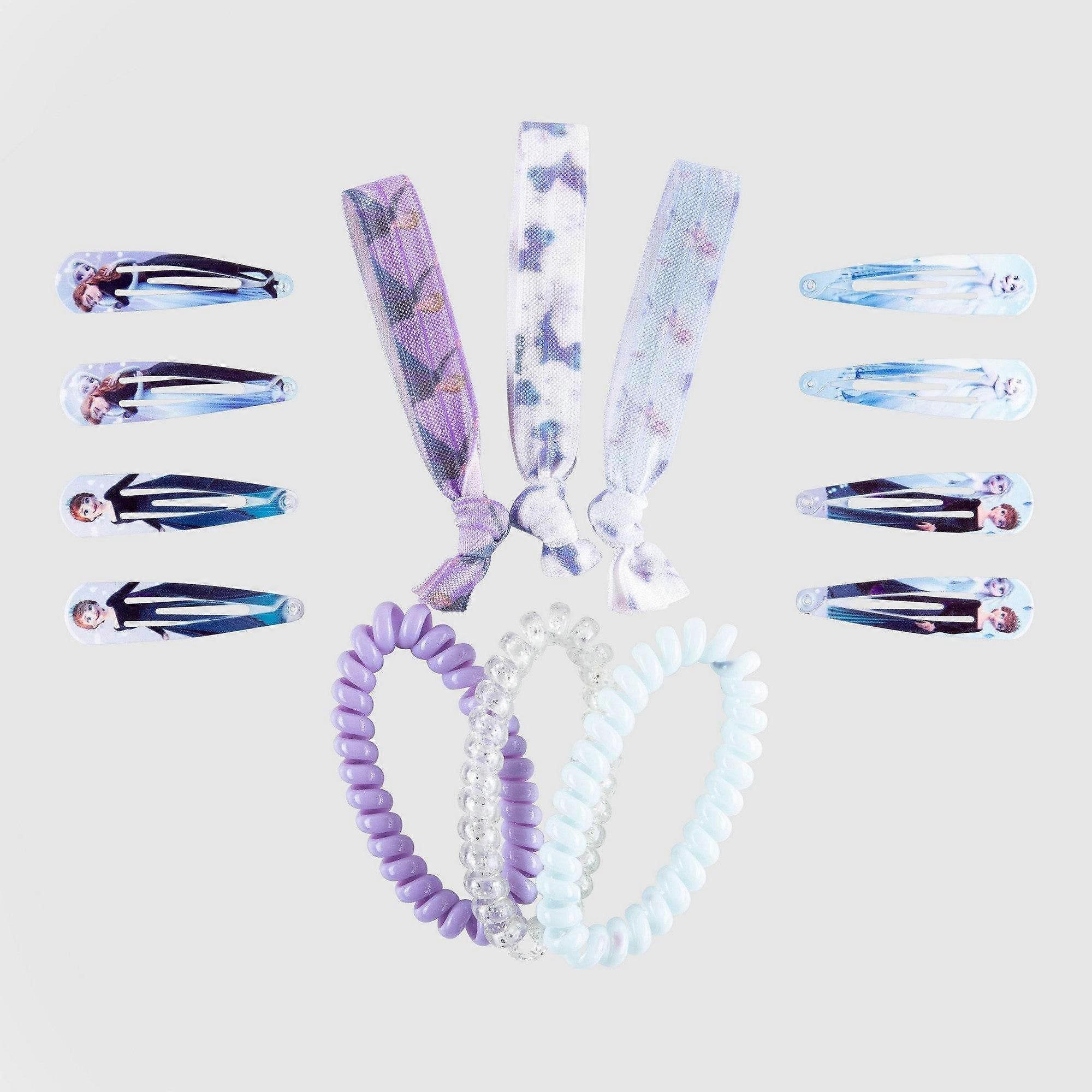 Frozen Girls Hair Clip Set Pack, 14 Ea