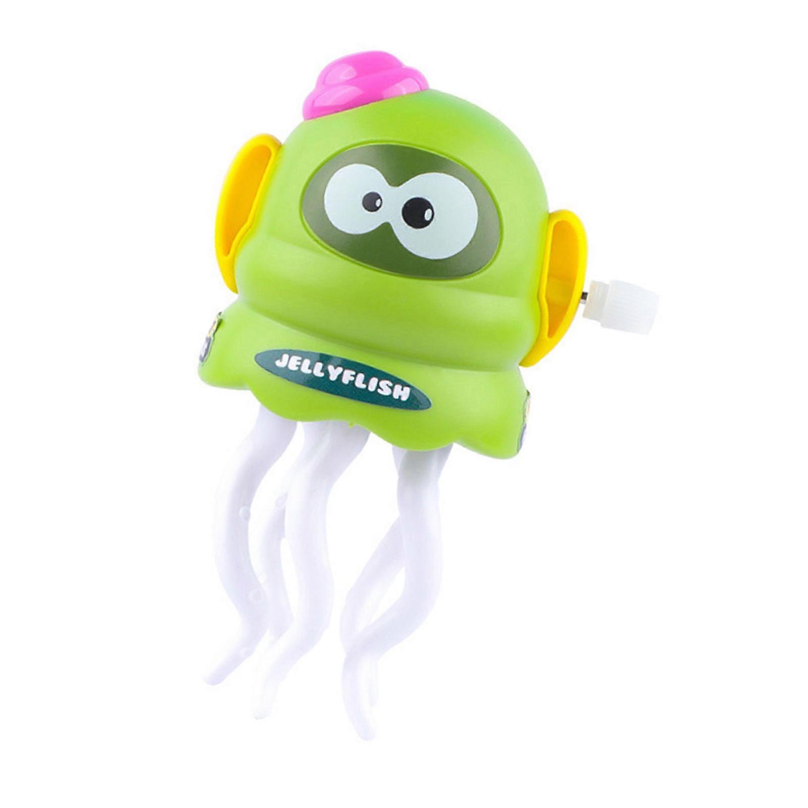 Interactive Cuttlefish Dancing Toy Windup Animal Fine Motor Skill Sensory Stimulation Clockworks Crawling Toy For Toddler Multicolor