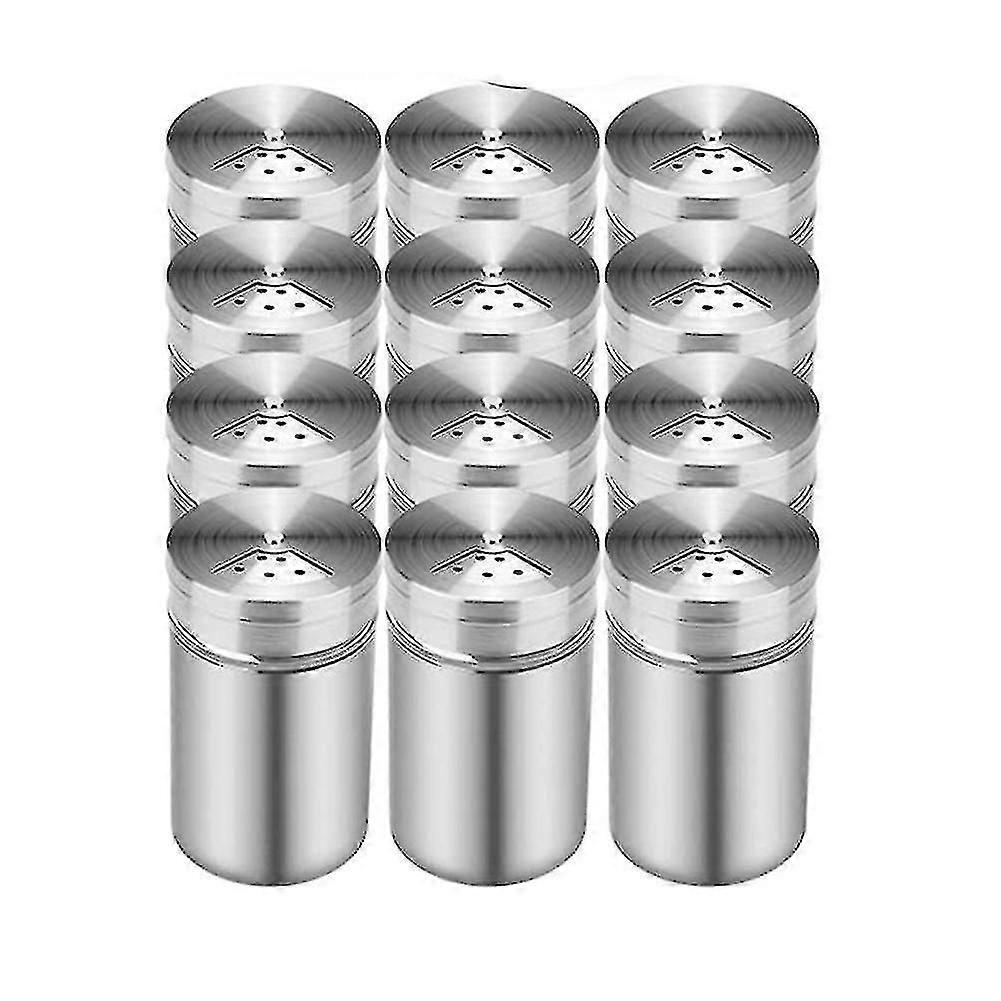 Spice Shakers, Spice Jars Container, Glass Spice Jars With Viewing