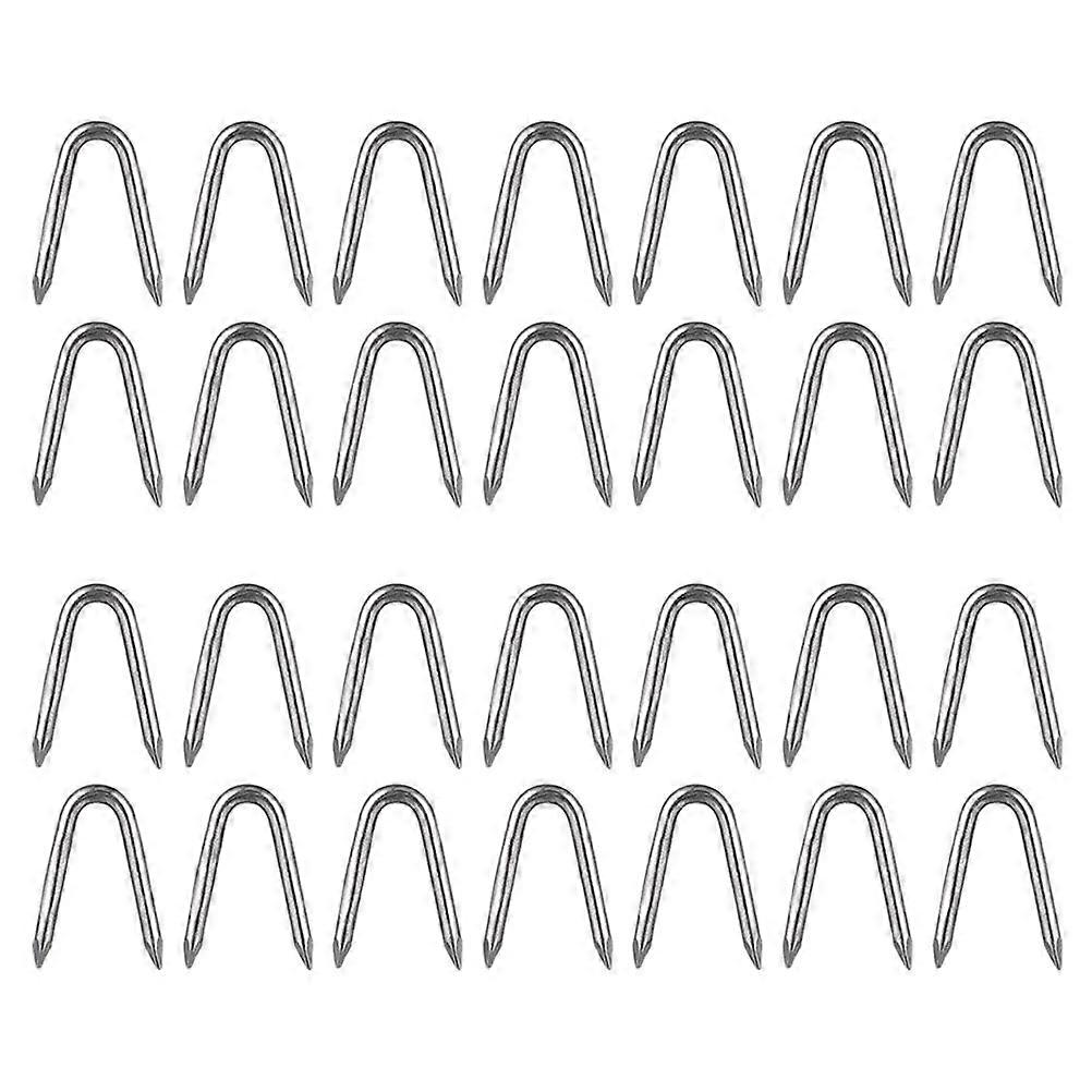 50stk U søm Netting Jern U søm Net Hegn Stakes Wire Hegn Søm