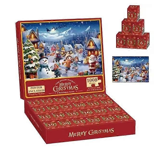 Advent Calendar - Puzzle 1008 Pieces - Christmas Calendar 2025