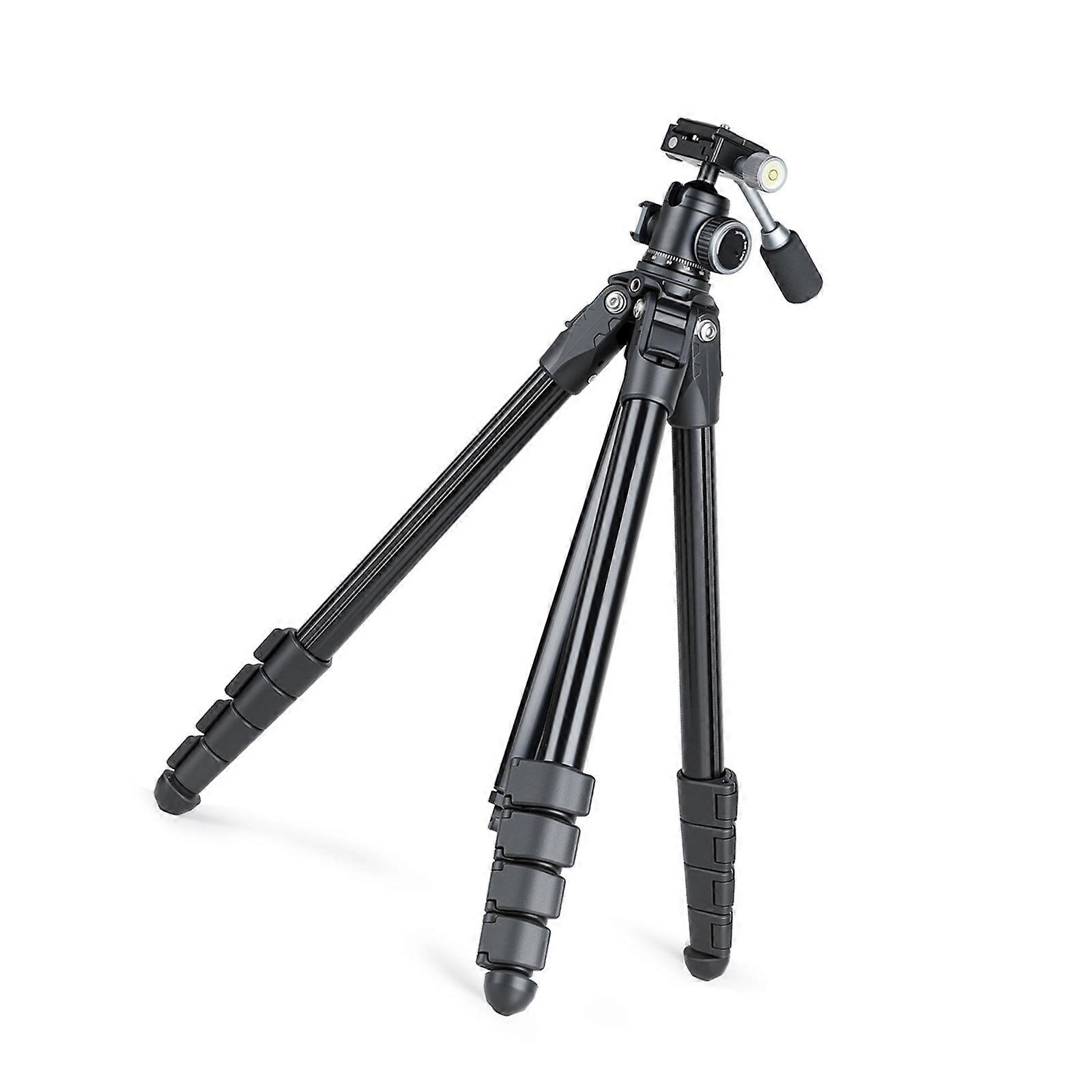 Professional Lightweight Aluminum Tripod For Camera Photography Live Streaming Adjustable Height 360 Rotation Optional Multicolor
