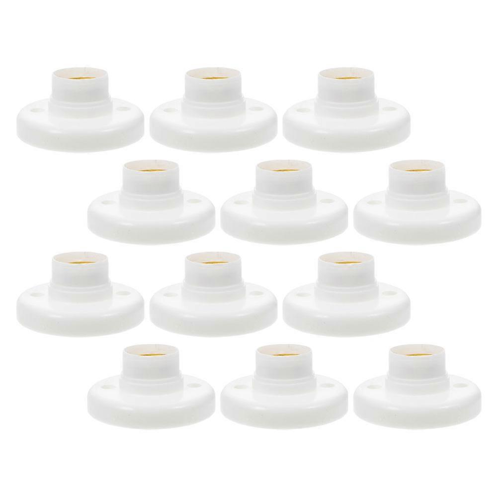 Light Bulb Socket E27 Base for Screw in Installation 60Pcs Set