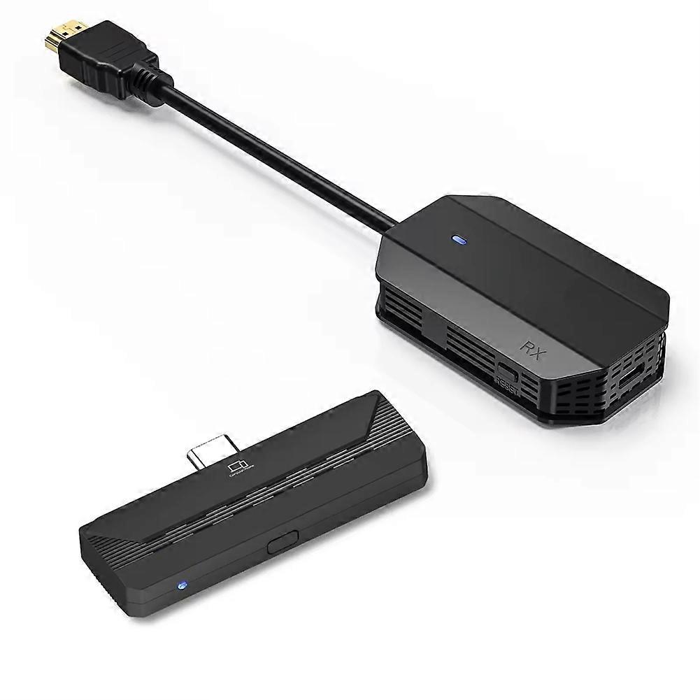 Wireless Extender HDMI-CompatibleI Receiver Type C Transmitter Smartphone Tablet Laptop for Streaming Video to HDTV