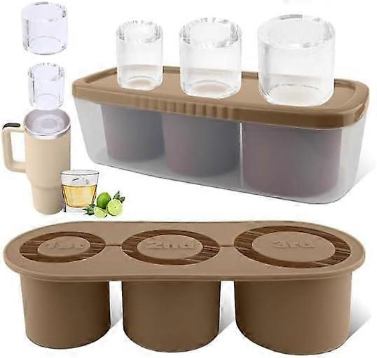 Cross-border new cross-border Stanley ice lattice ice mold glue ice lattice ice mold cylindrical ice