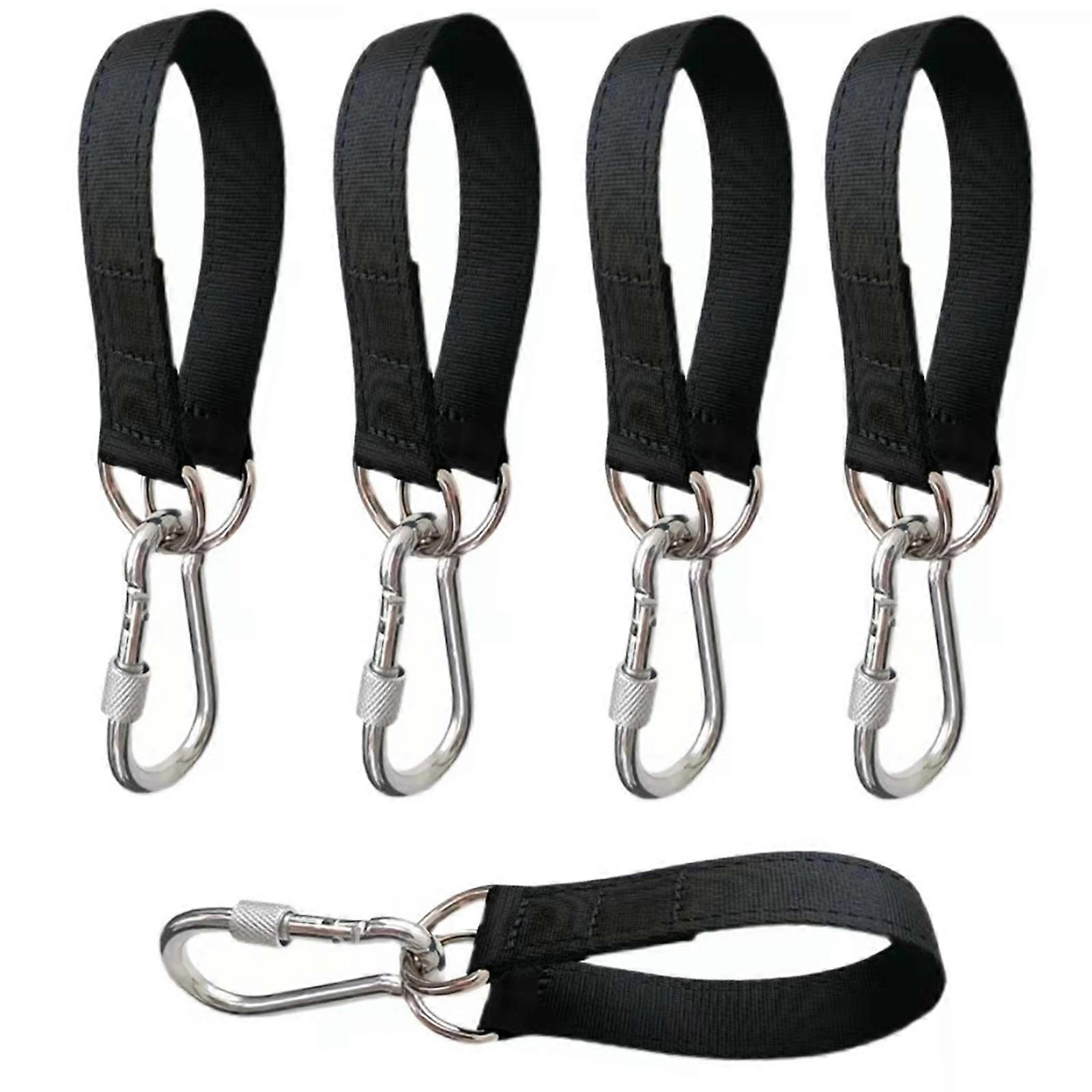 Tree Swing Strap Hanging with Firm Lock Carabiner For Swing and Hammocks, Easy To Use Tree Swing Strap Hanging Set Multicolor