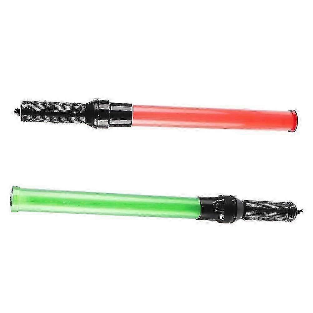 2 PCS Taclight Flashlight Traffic Directing Wand Led Traffic Wand Lighted Safety Wands Signal Beacons