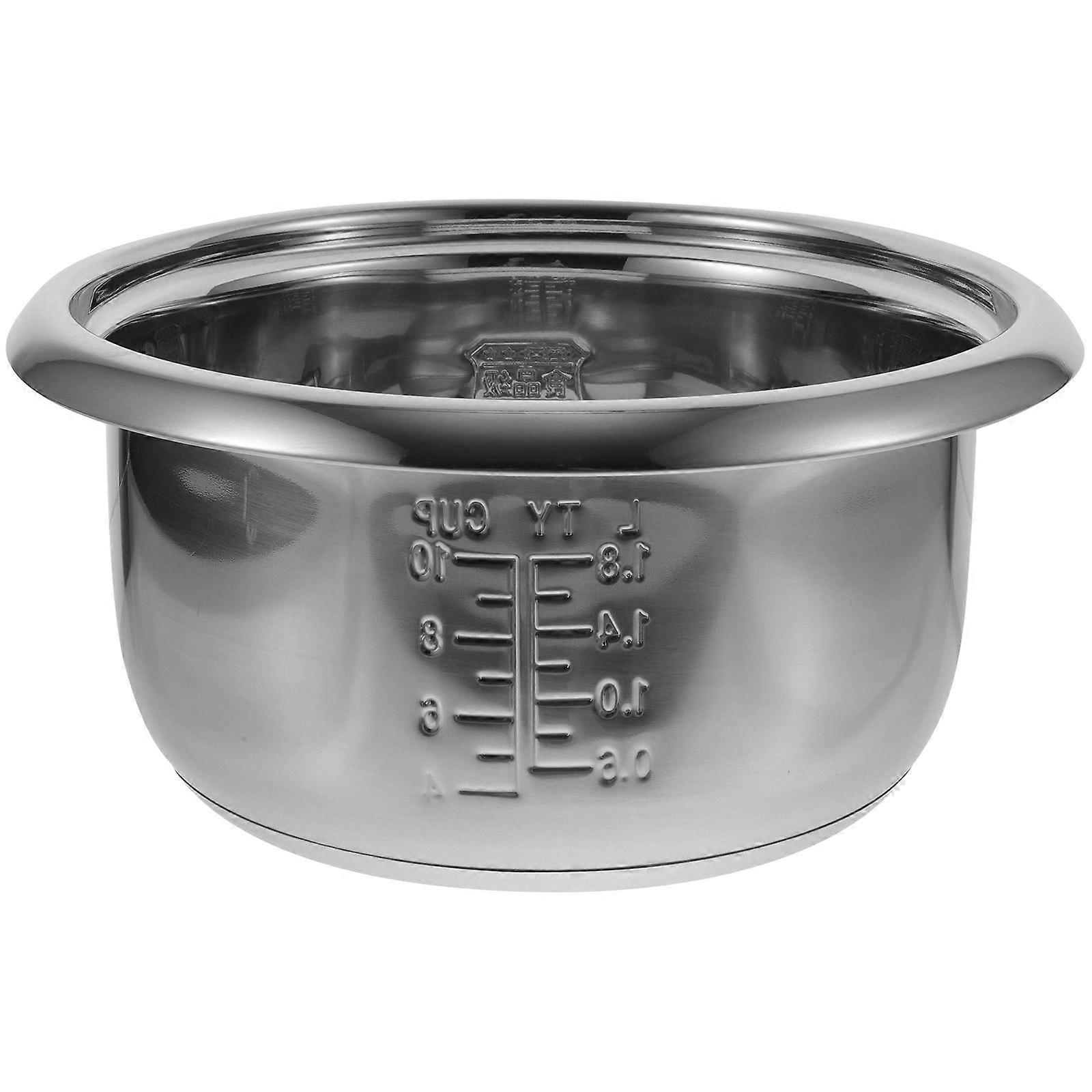 Rice Cooker Inner Pot Cooker Replacement Pot Inner Cooking Pot Cooker Inner Pot(4L)