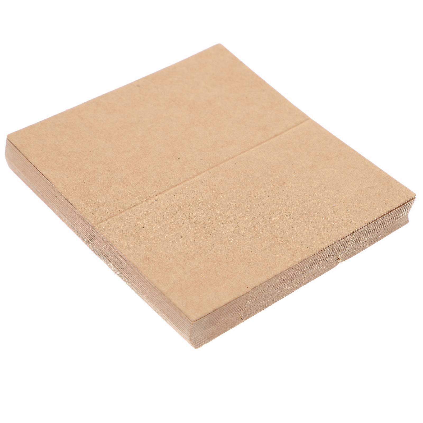 35stk Desktop Name Display Virksomhedsnavn Hilsen Office foldet navn Tomt kraftpapir Desktop Adornment