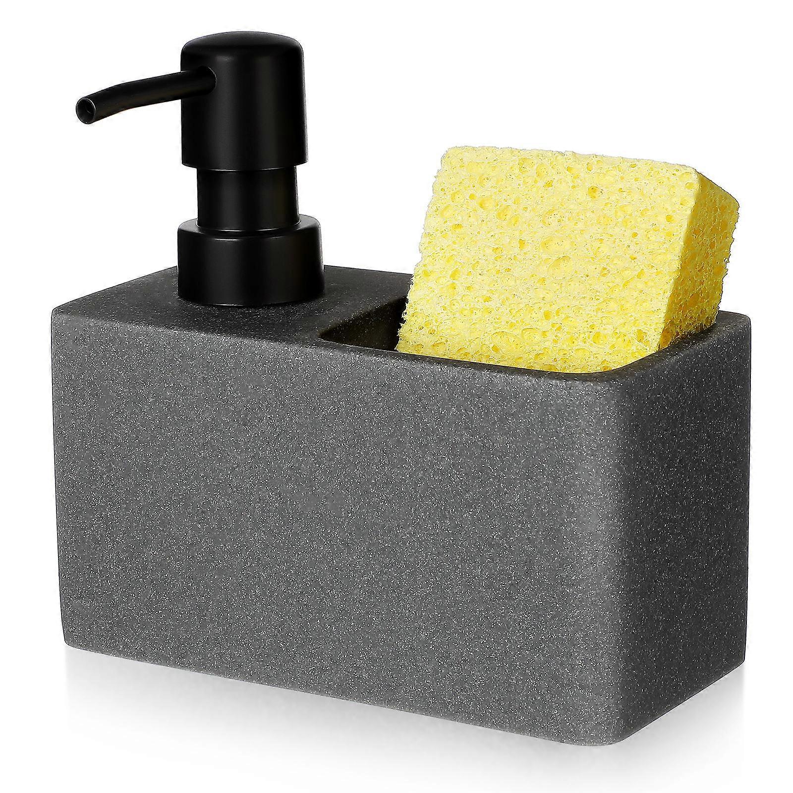 Dish Soap Dispenser Kitchen Soap Holder for Storage Use Resin