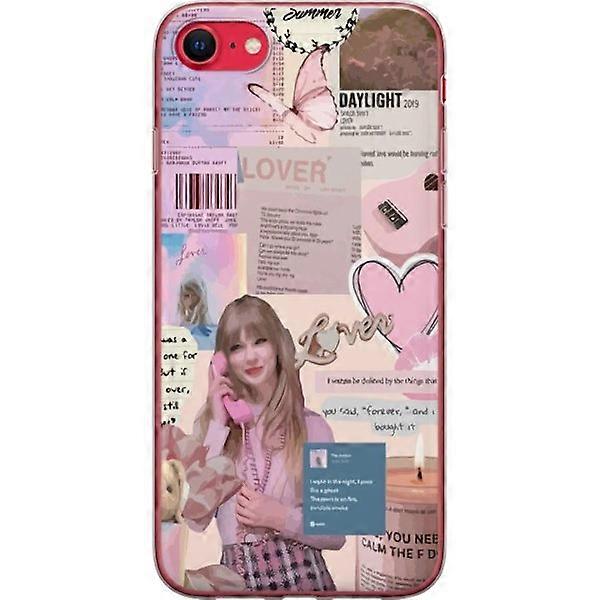 Compatible with Apple compatible with iPhone SE (2022) Transparent Case taylor swift