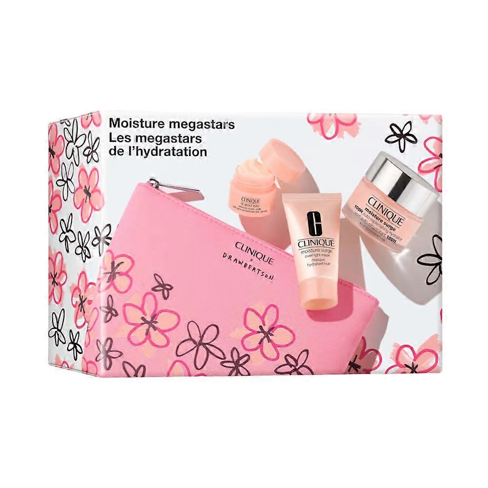 3 x Clinique Moisture Megastars 4 Piece Set