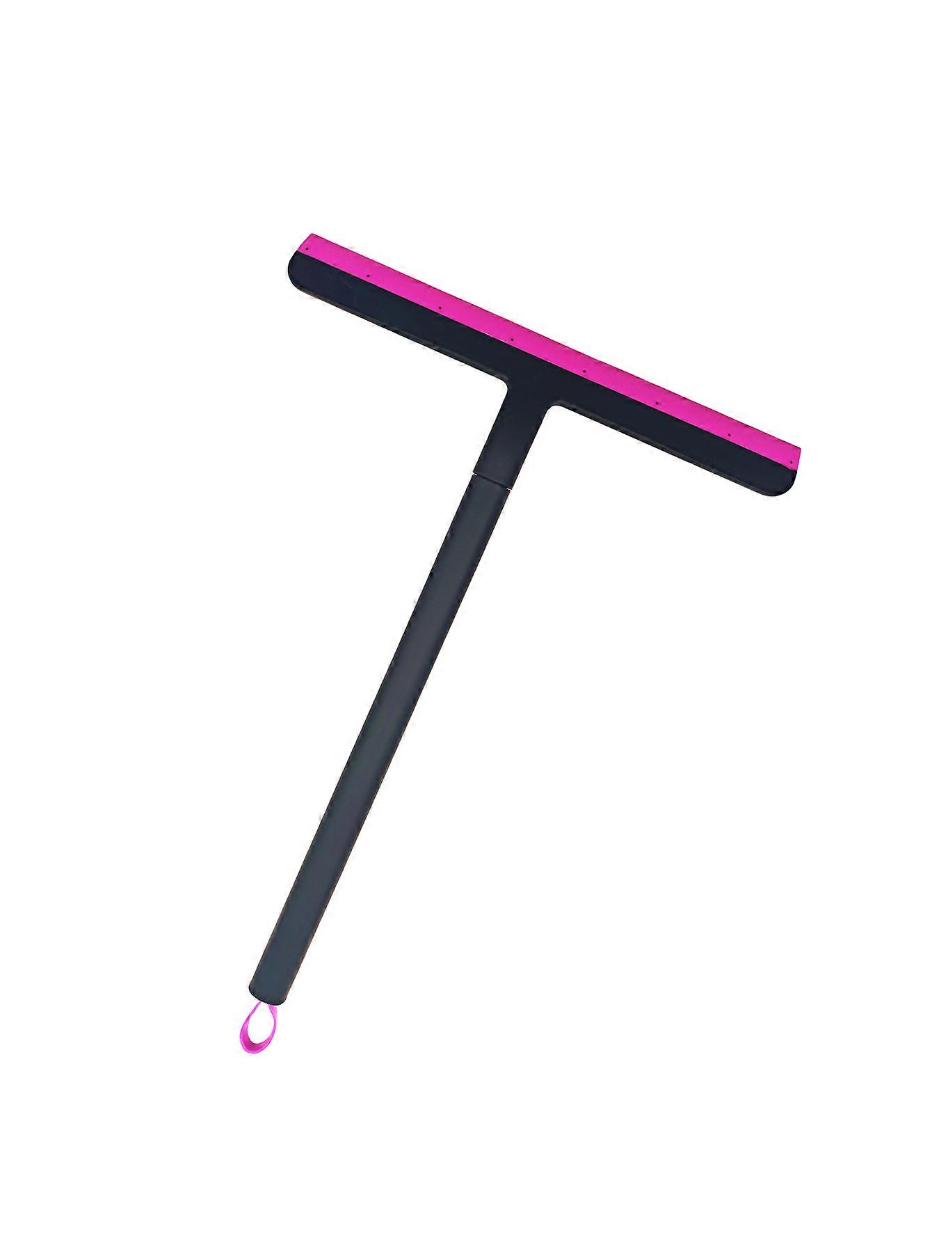 Handheld Window Cleaner with Scraper Brush And Squeegee for Mirror Tile Cleaning in Bathroom Kitchen