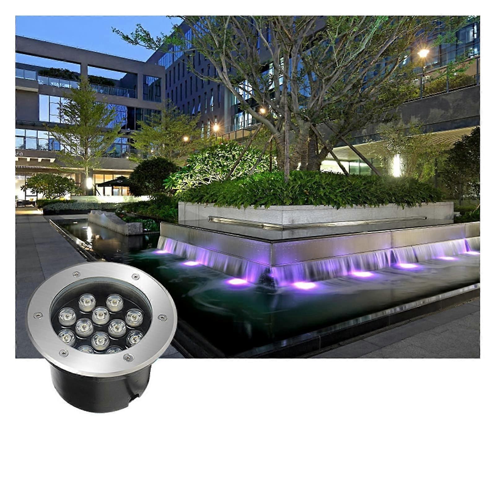 Underwater Pond Lights Spotlight for Pool Fountain, Waterproof LED, 10W, RGB Color Changing, Submersible Lighting