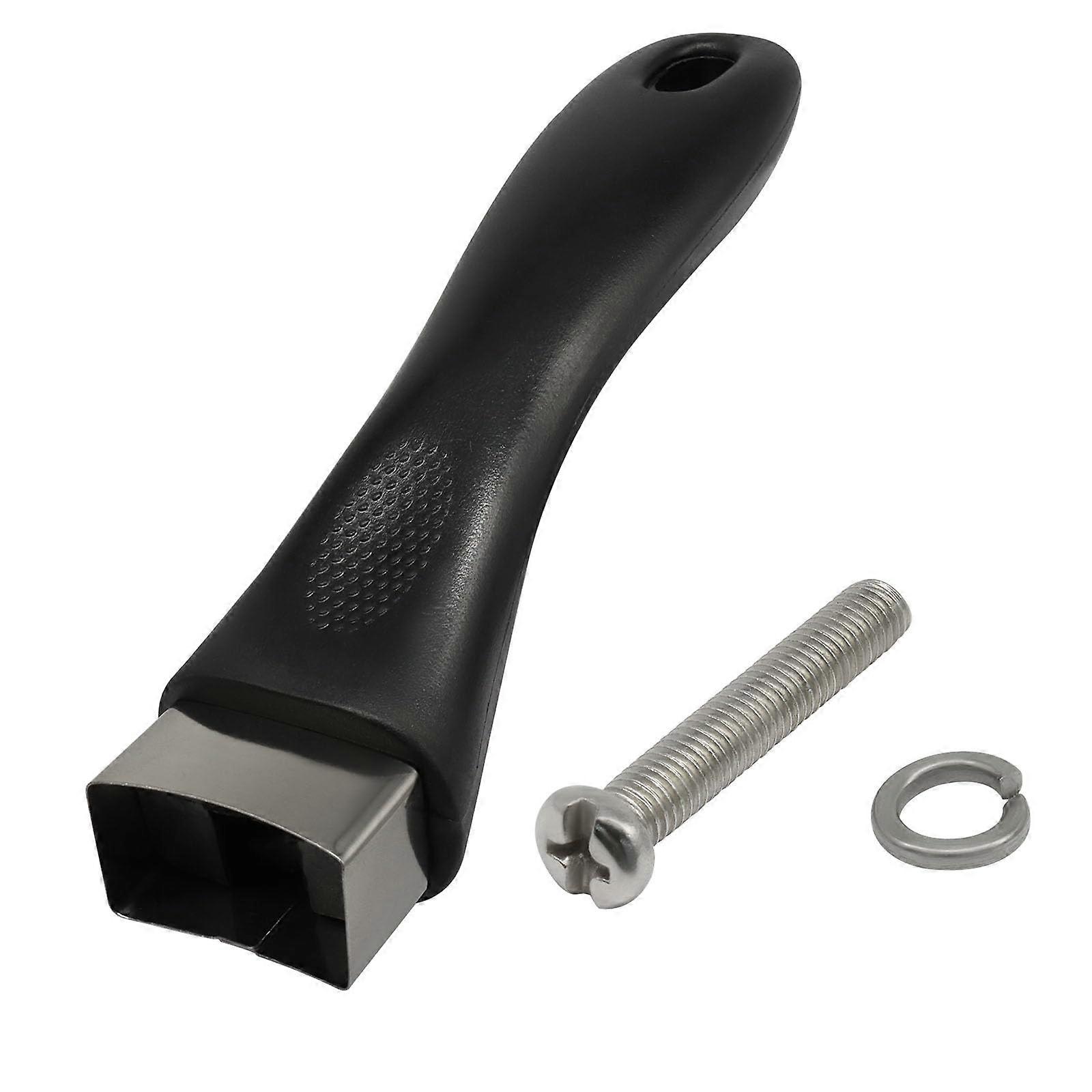 Universal Bakelite Pot Handle Replacement with Screw, HeatResistant Long Grip for Pans and Pots