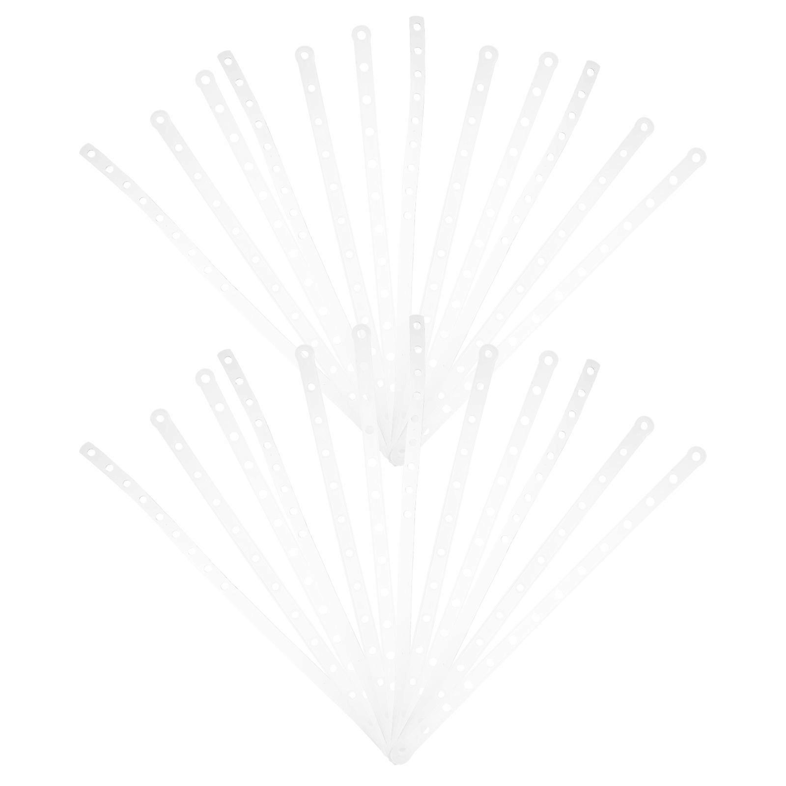 Hanger Connector Strips Plastic for Clothes 30Pcs Garment Display Space Savers