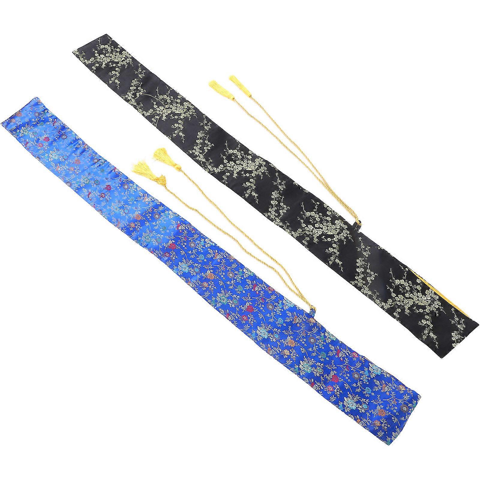Assorted Color Sword Holder Bag 2Pcs - Long Pouch For Practitioners With Protection And Versatile Compatibility