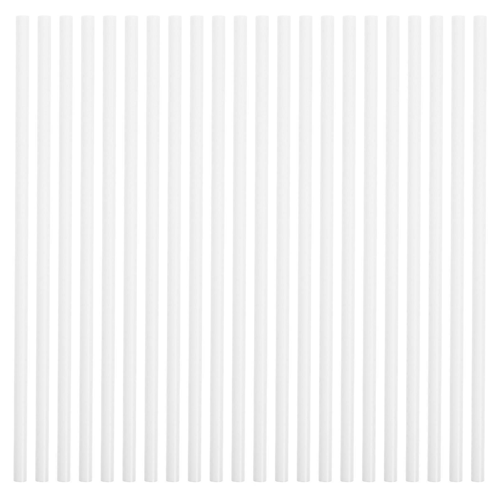 White Reusable PP Candy Sticks for DIY Treats and Cake Pops 3 5mm