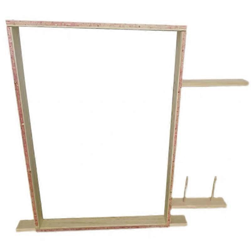 Tufting Frame 90x90cm Large tuft Frame Rug tuft Frame Punch Needle Frame Tufting Carpet Making Frame for come with Tufting NEW