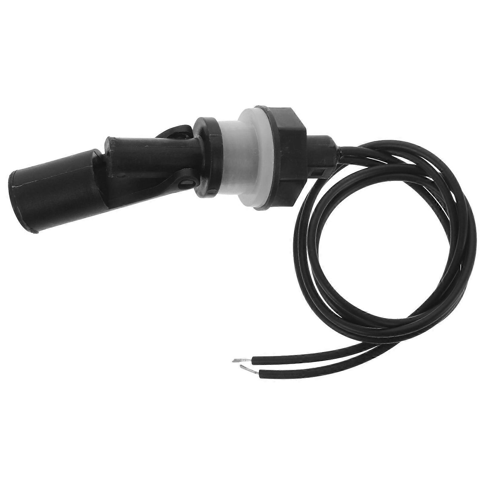Water Level Sensor Horizontal Liquid Float Switch for Tanks Black ABS