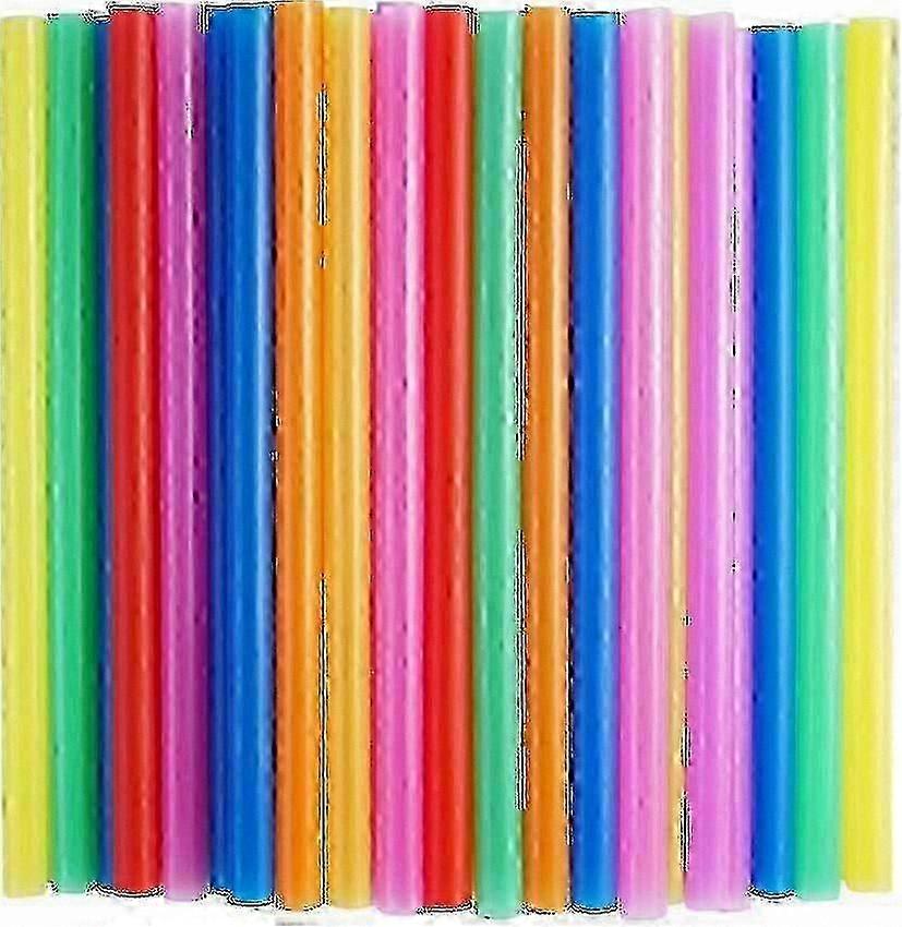 Extra Wide Smoothie Straws 100 Pcs | Dishwasher Safe & Durable