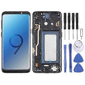 Für Samsung Galaxy S9 SM-G960 TFT LCD Bildschirm Digitizer Vollmontage mit Rahmen (Schwarz)