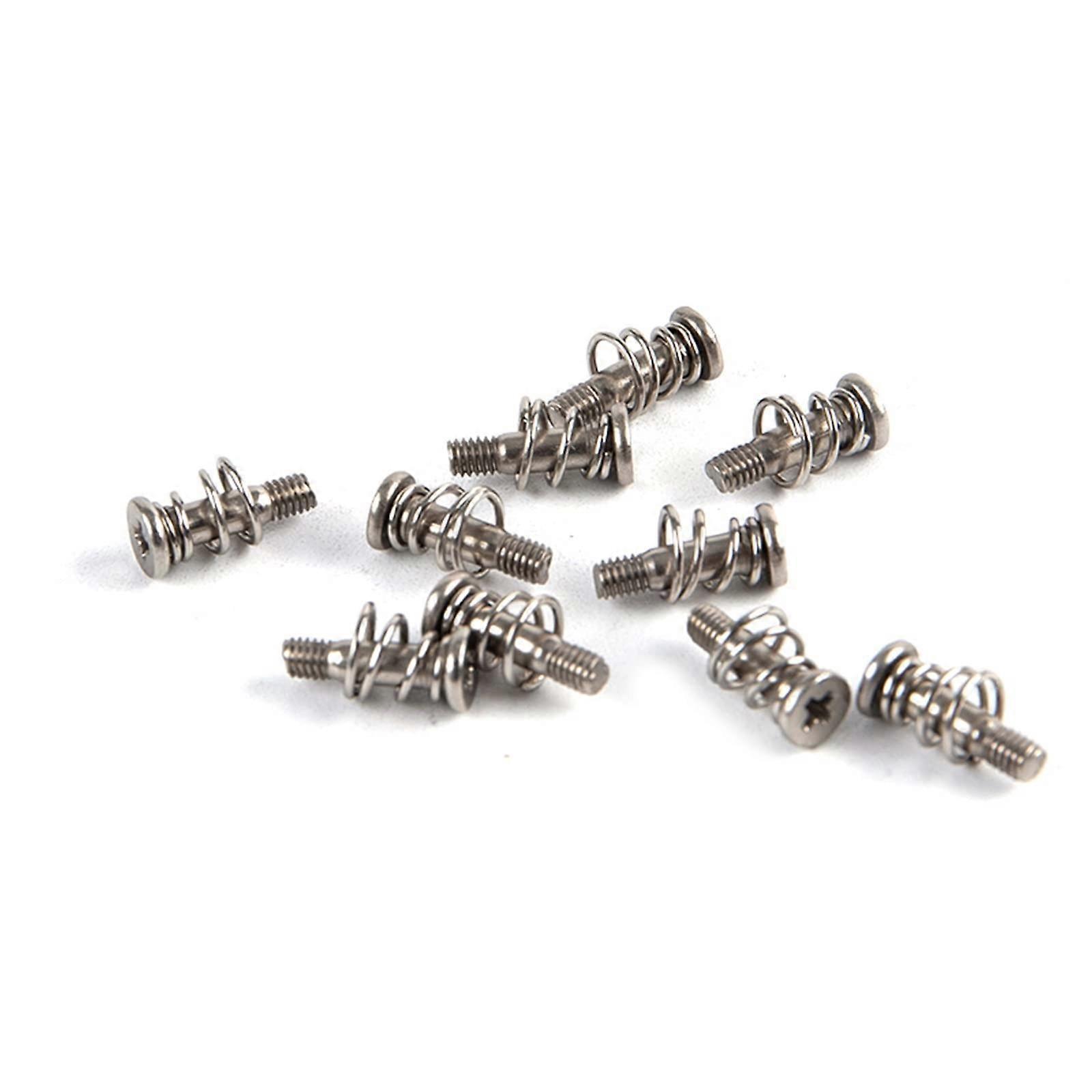 10pcs Nickel Plated GPU Heatsink Screws M2.5 Graphics Card Back Plate Cooling Replacement