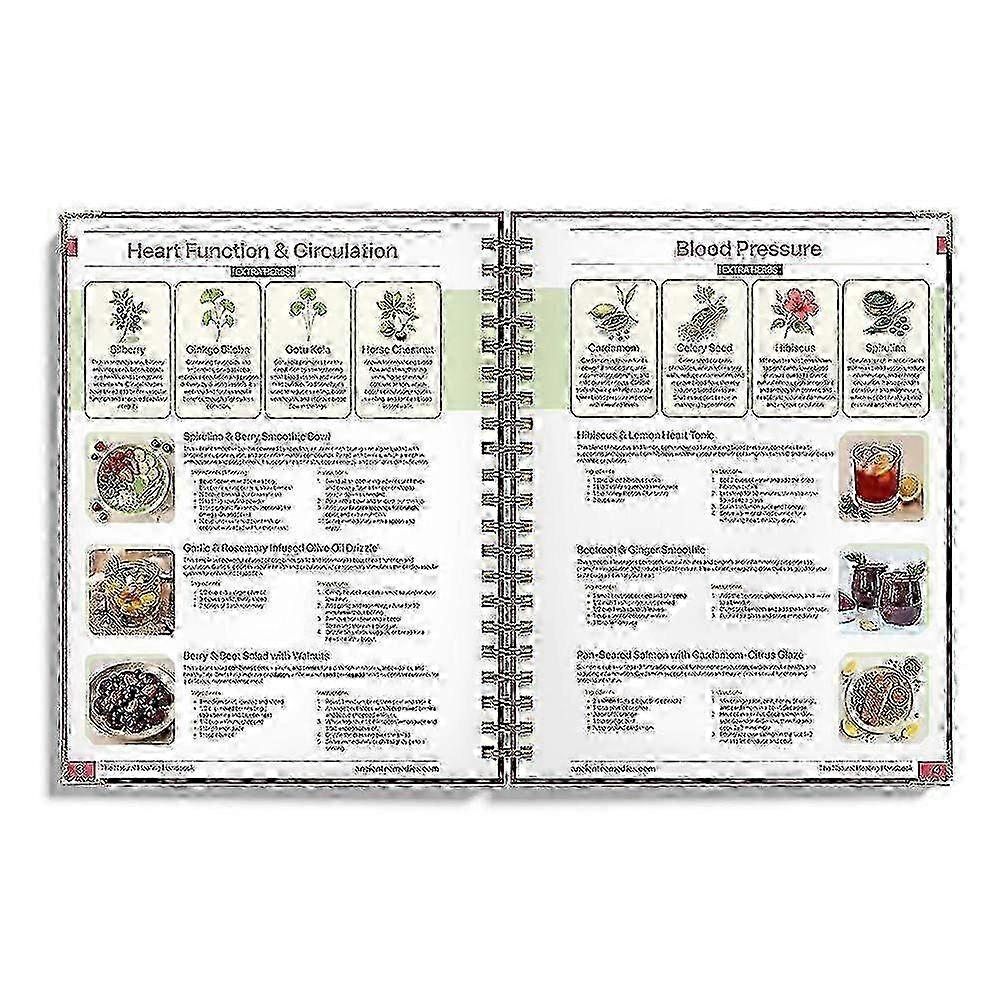 מדריך הריפוי הטבעי - תרופות צמחיות ומתכונים עתיקים מדריך ספירלי