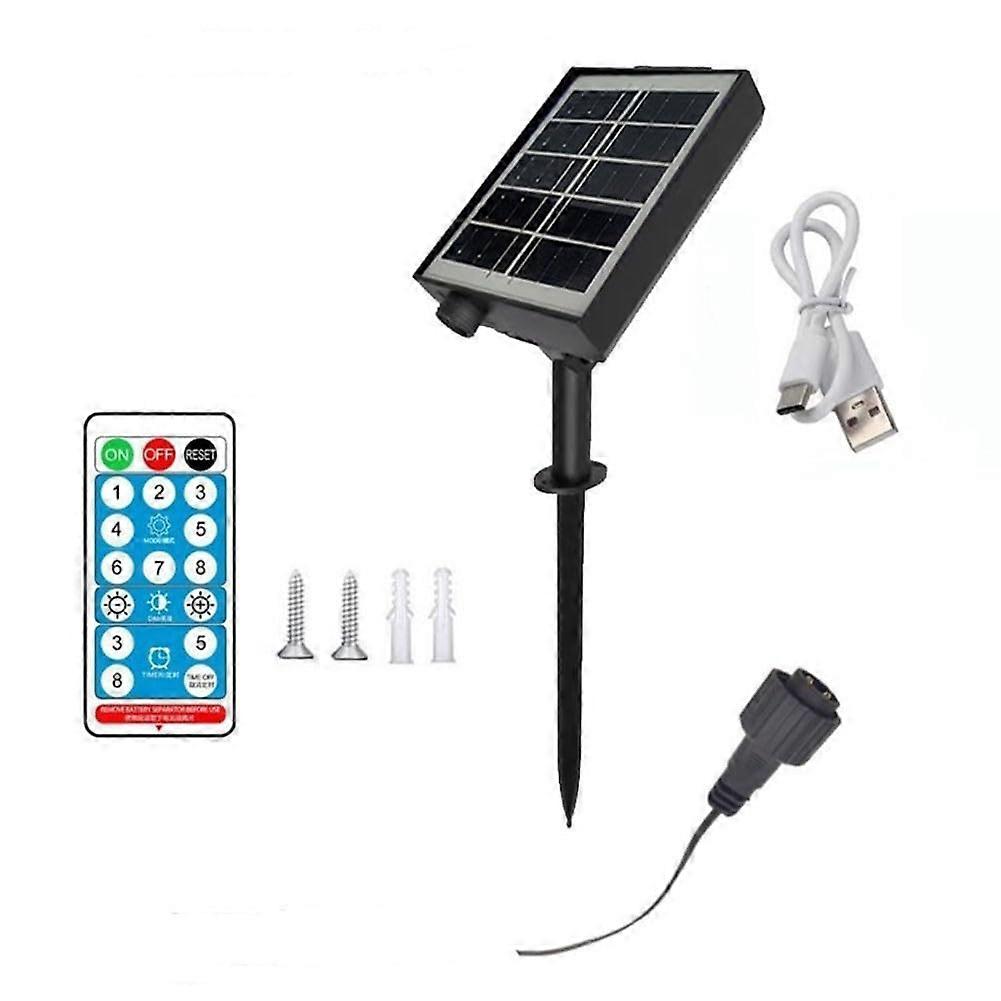Solar Light Controller 3.7V/24V with Circuit Board, Weather Resistant Outdoor Garden String Lights