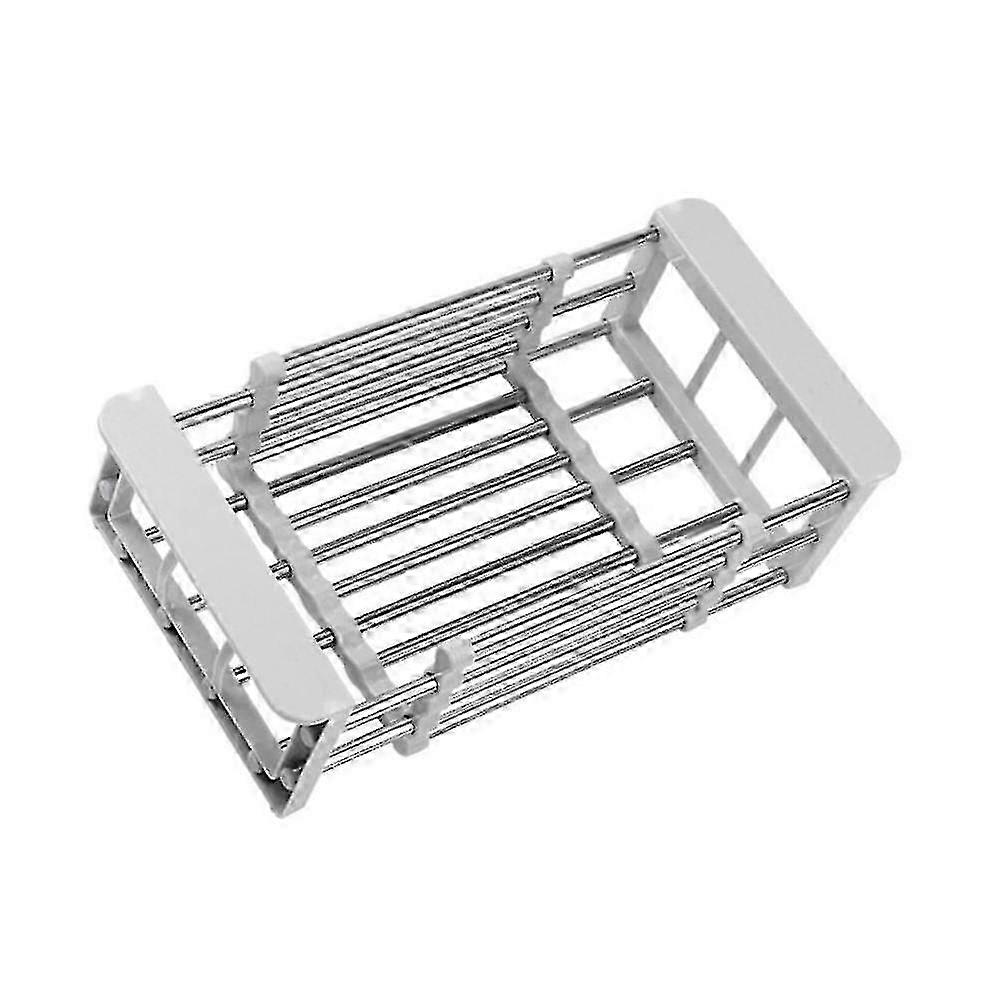 Retractable Stainless Steel Kitchen Dish Drying Rack, Sink Draining...
