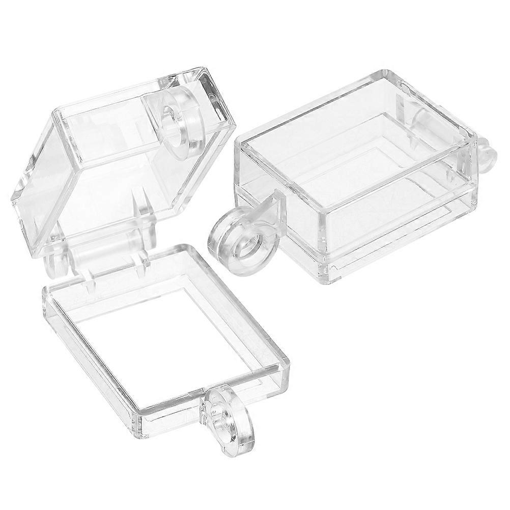 2PCS Switch Covers Transparent Button Flipping Cover Adhesive Switch Covers Prevent Accidental Operation Rocker Switches Guards