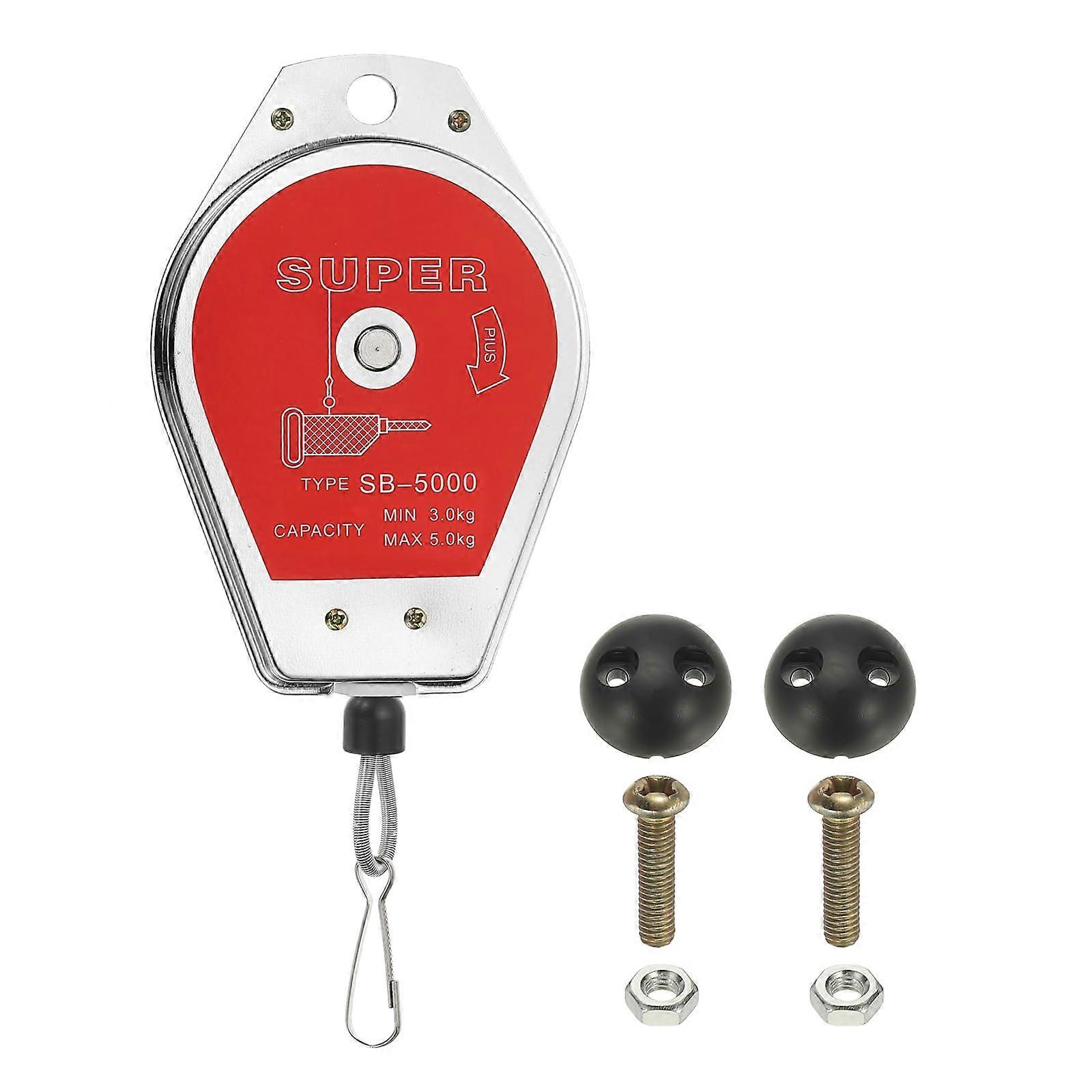 Retractable Spring Balancer 6.611lbs Heavy Duty Tool Load Balancer with Adjustable Cable for Assembly Line