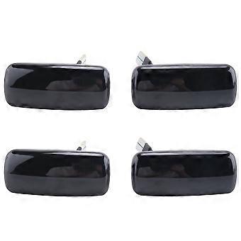 4x for Chrysler 200 300C Sebring Dodge Caliber Nitro Lancia Jeep Compass Car LED Side Marker Light Black