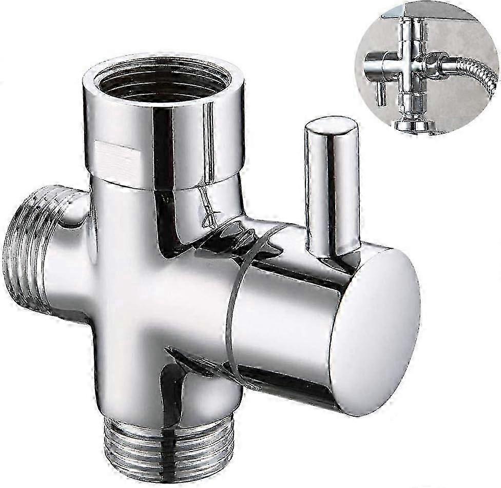 2025 Solid Brass 3 Way Valve - 3 Way Shower Divider - Bathroom Kitchen Replacement