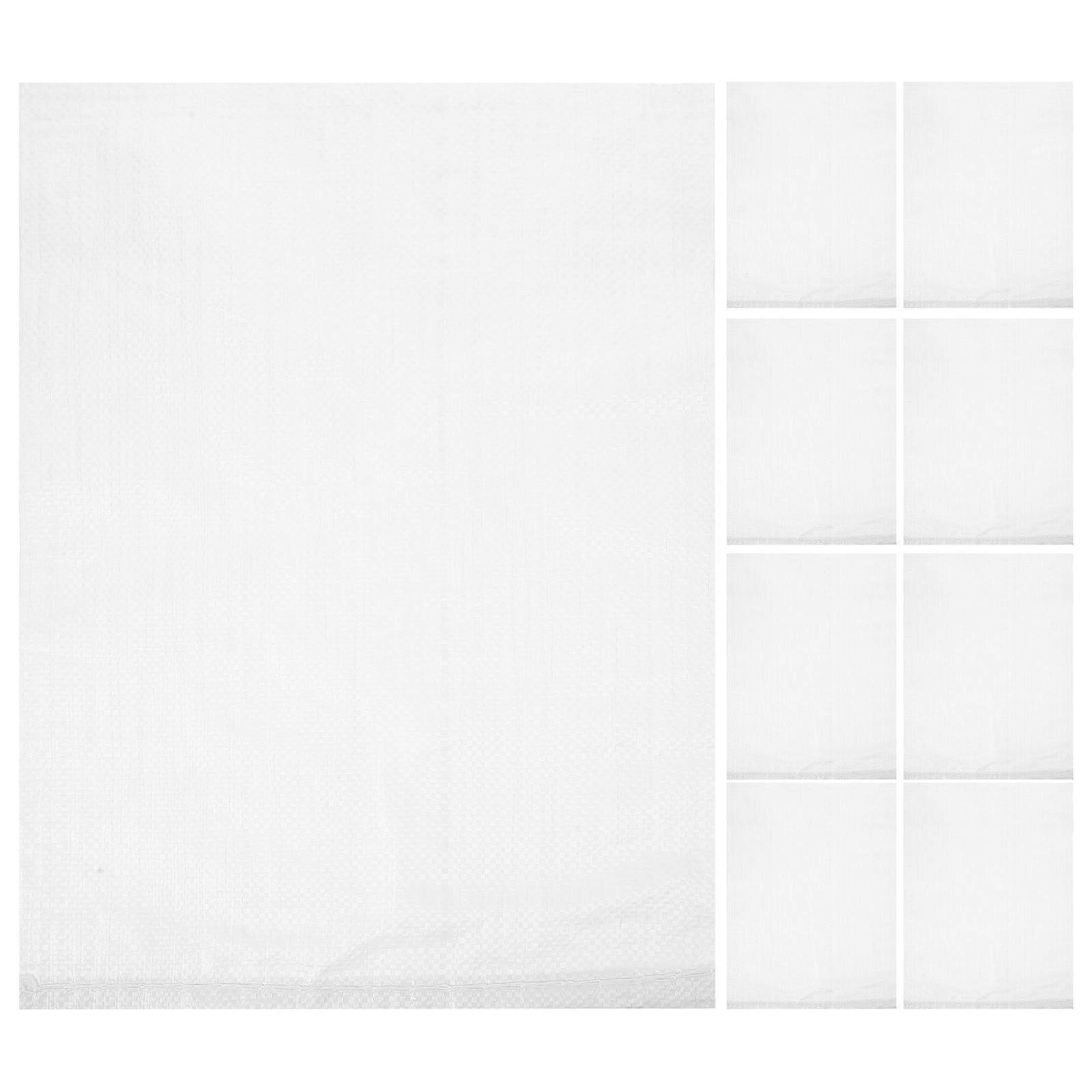 White Woven Packaging Bags for Logistics Use with 24Pcs Quantity