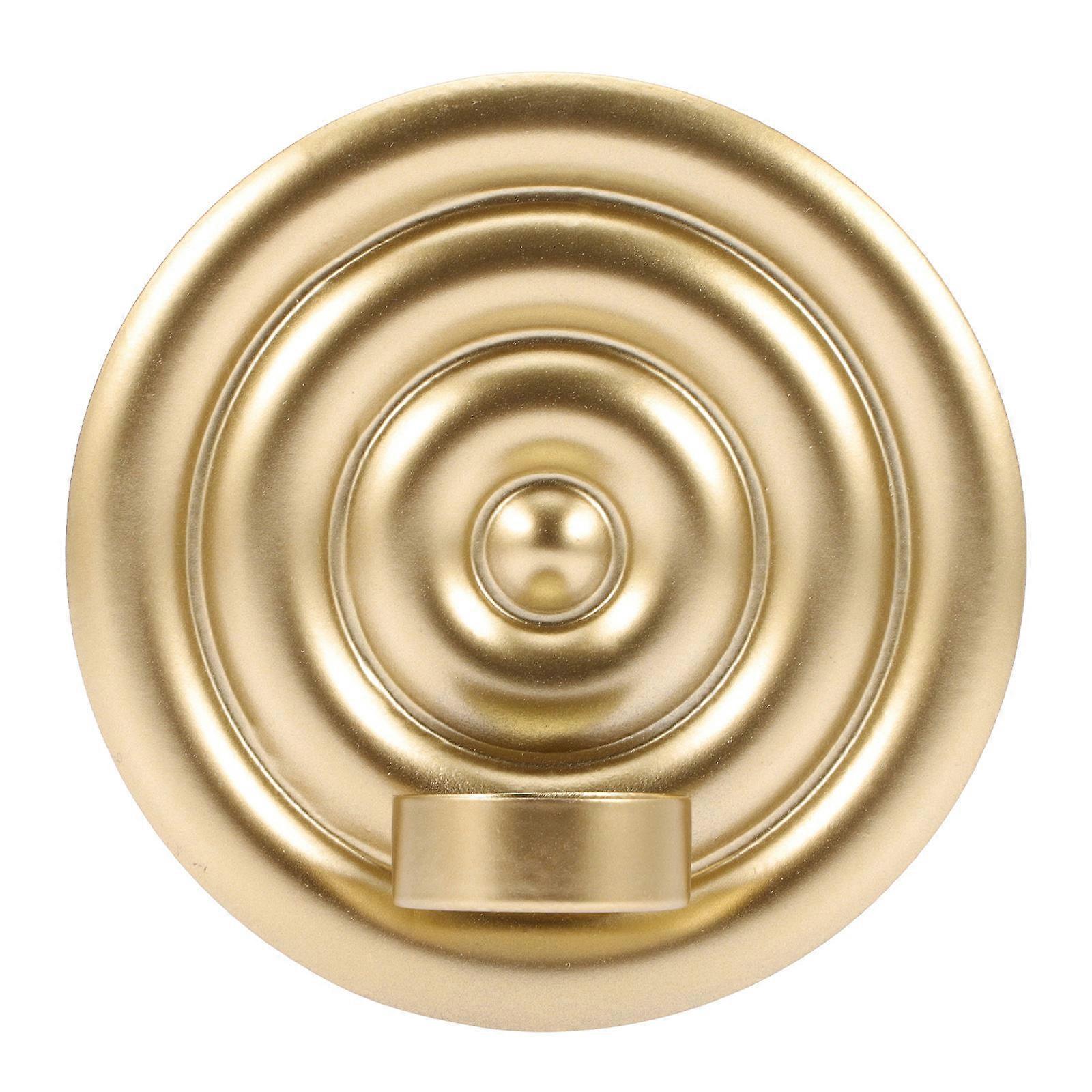 -Mounted Candleholder for Decor Delicate Iron Candleholder