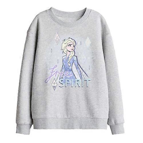 Frozen Childrens/Kids Believe In Yourself Elsa Sweatshirt