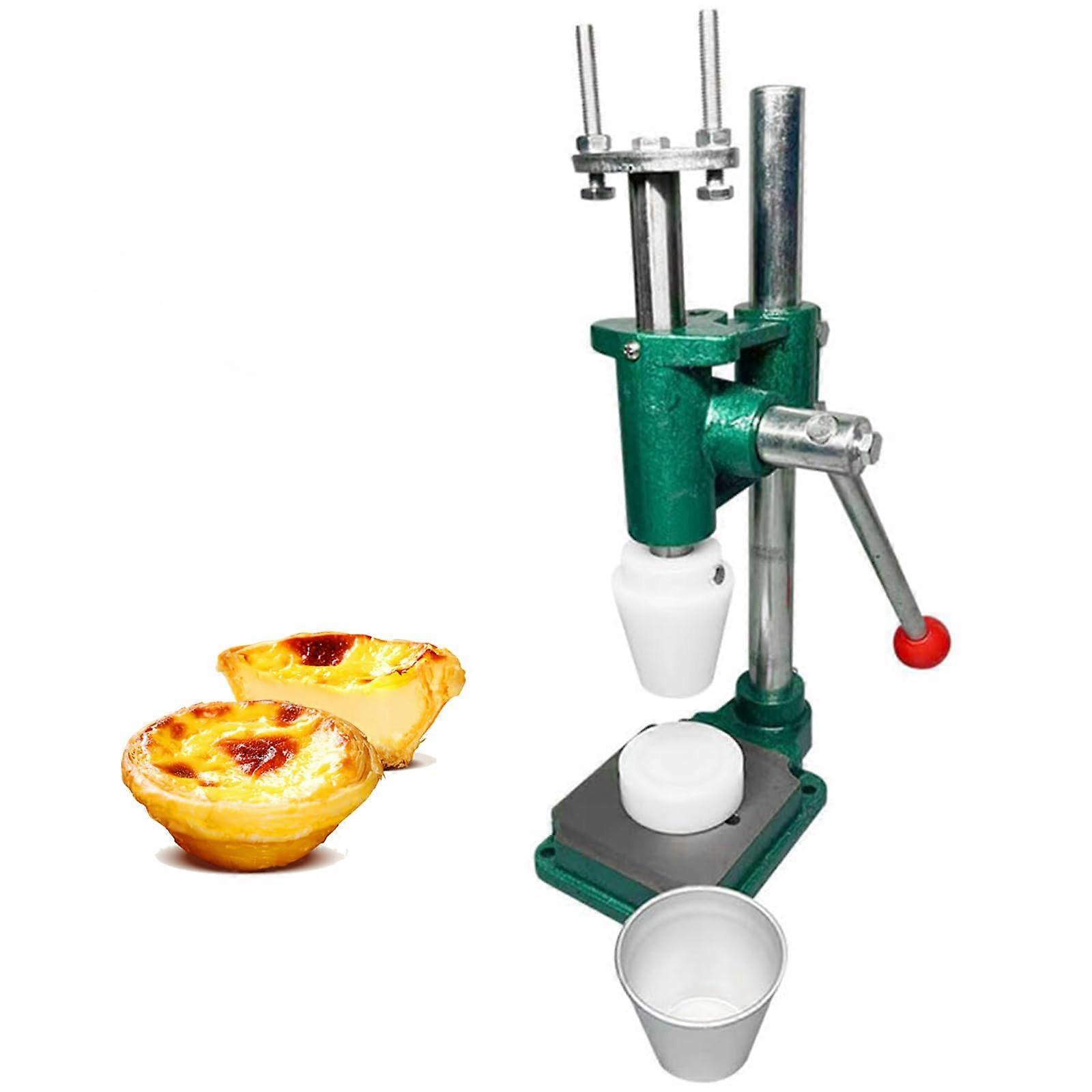 Egg Tart Press Machine with Multiple Mold Sizes, Manual Tart Shell Maker for  Shaping