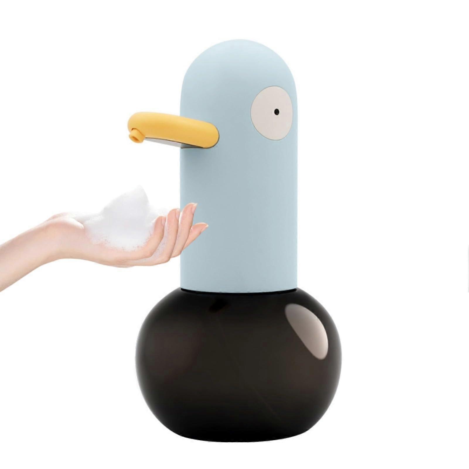 Automatic Foaming Soap Dispenser with Smart Motion Sensor, Rechargeable Cartoon Duck for Bathroom Kitchen