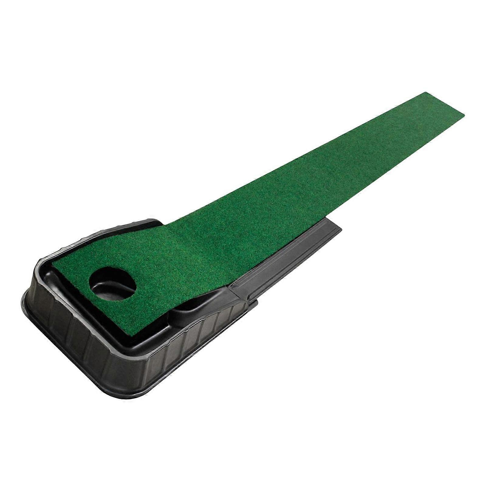 Golf Putting Mat with Automatic Ball  for Home and Office Indoor Golf Training
