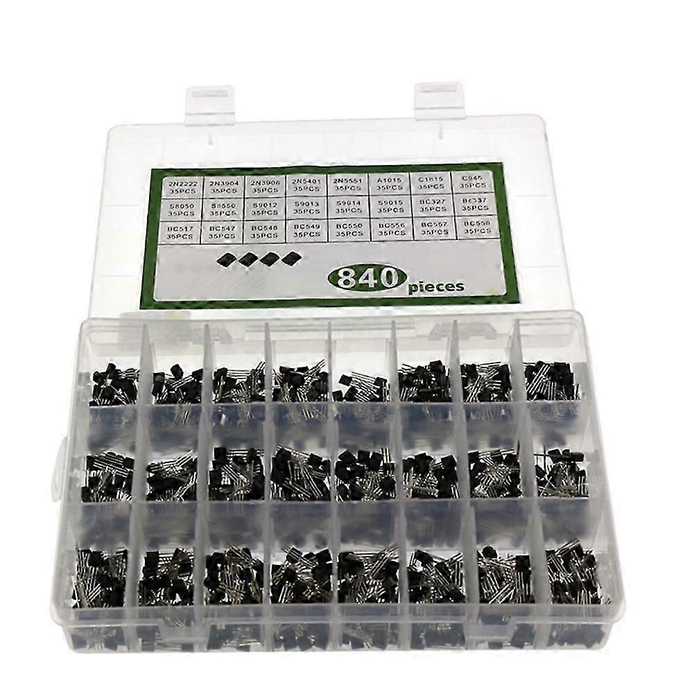 840Pcs/Set 24Values TO-92 Transistor BC547 BC327 Transistors Set