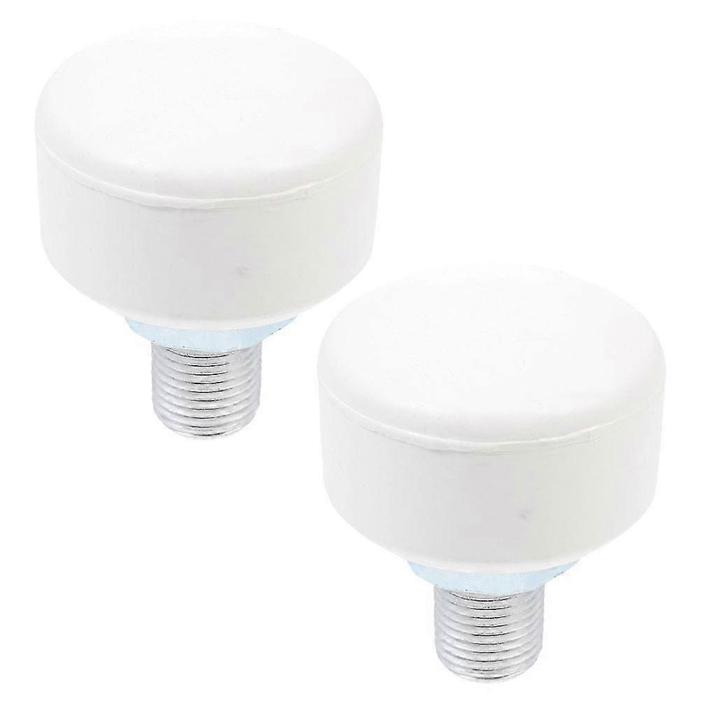 Roller Skates Toe Stops Adjustable Toe Plug for Quads Skates Round Shape 2Set