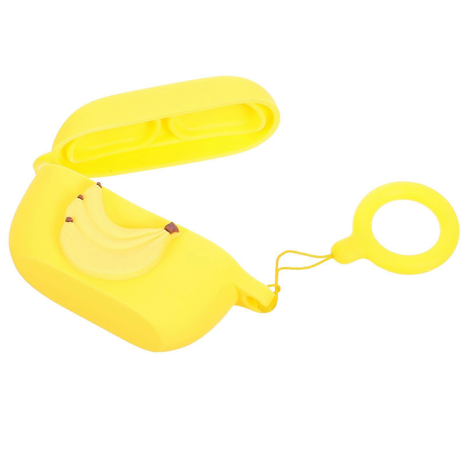 Earphone Case Yellow Protective Shell for Wave 100Tws Earbud
