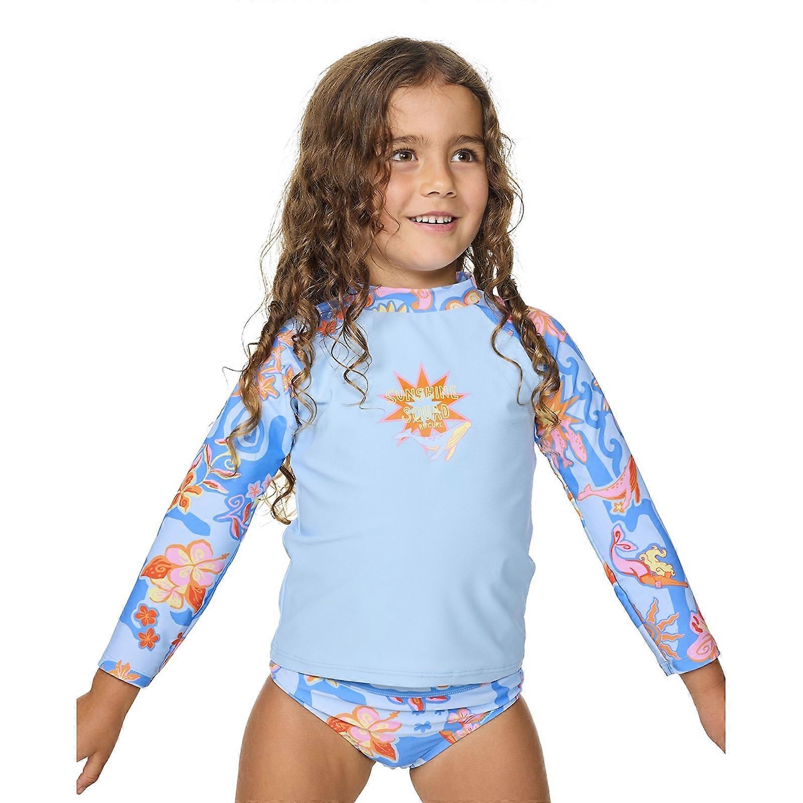 Rip Curl Kids Surf Magic Set Long Sleeve Rash Vest
