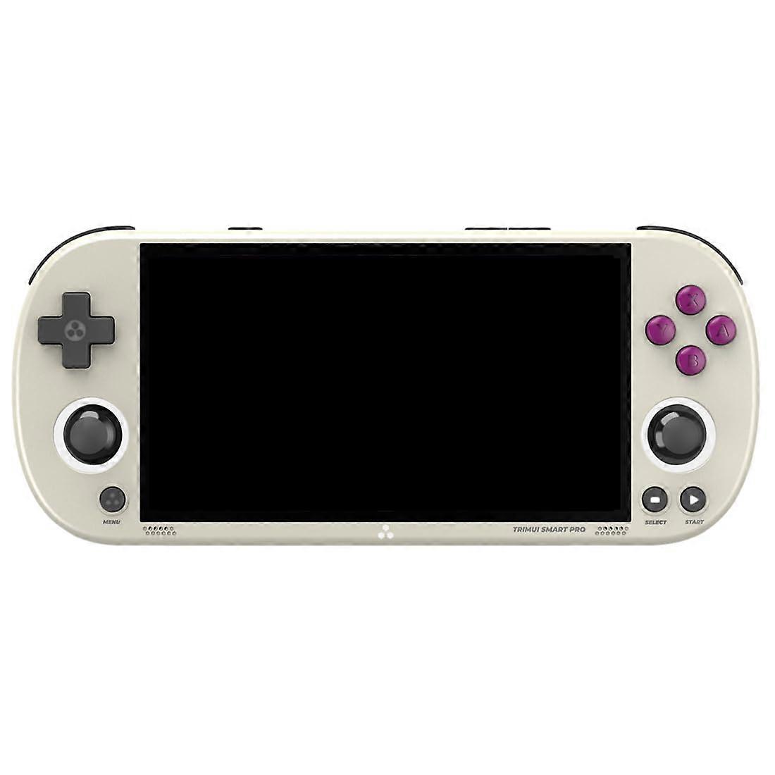 Retro Handheld Game Console 4.96Inch IPS Screen WiFi Multiplayer Linux System Vintage Gray