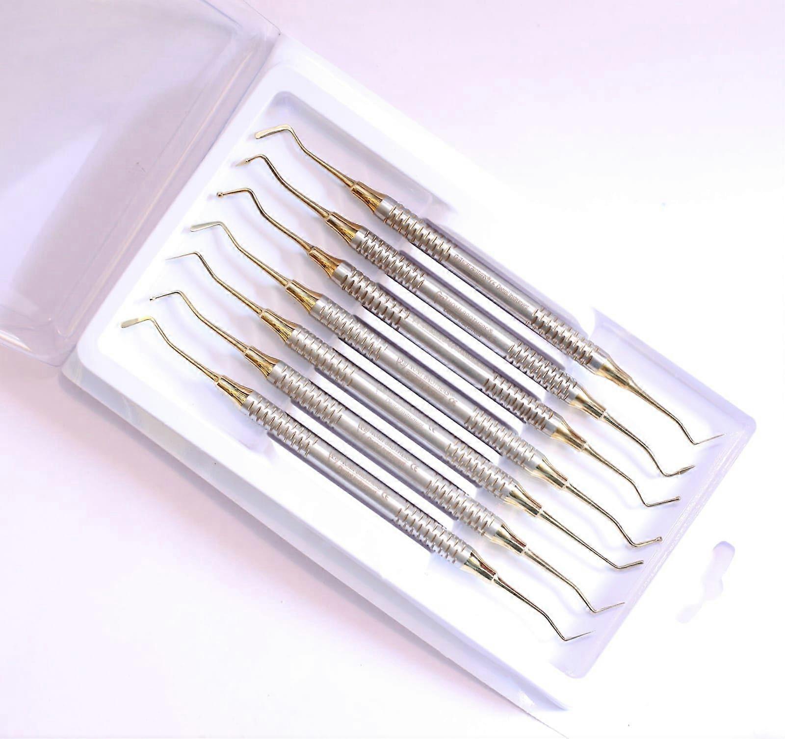 7Piece Dental Composite Filling Instruments Kit for Precise Resin Placement and Restoration Use