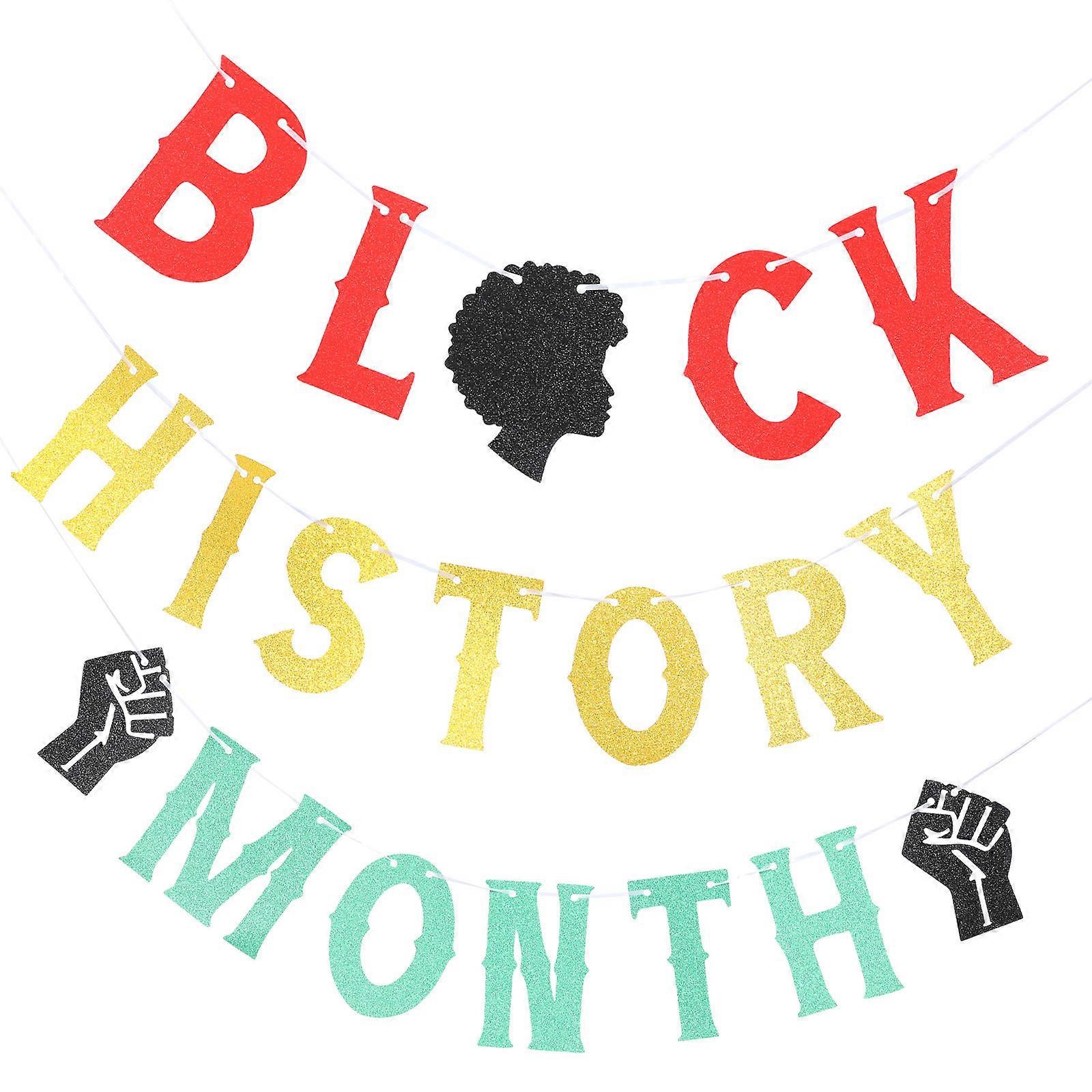 Month Pull Flag Decorative Banner for 1Set Event