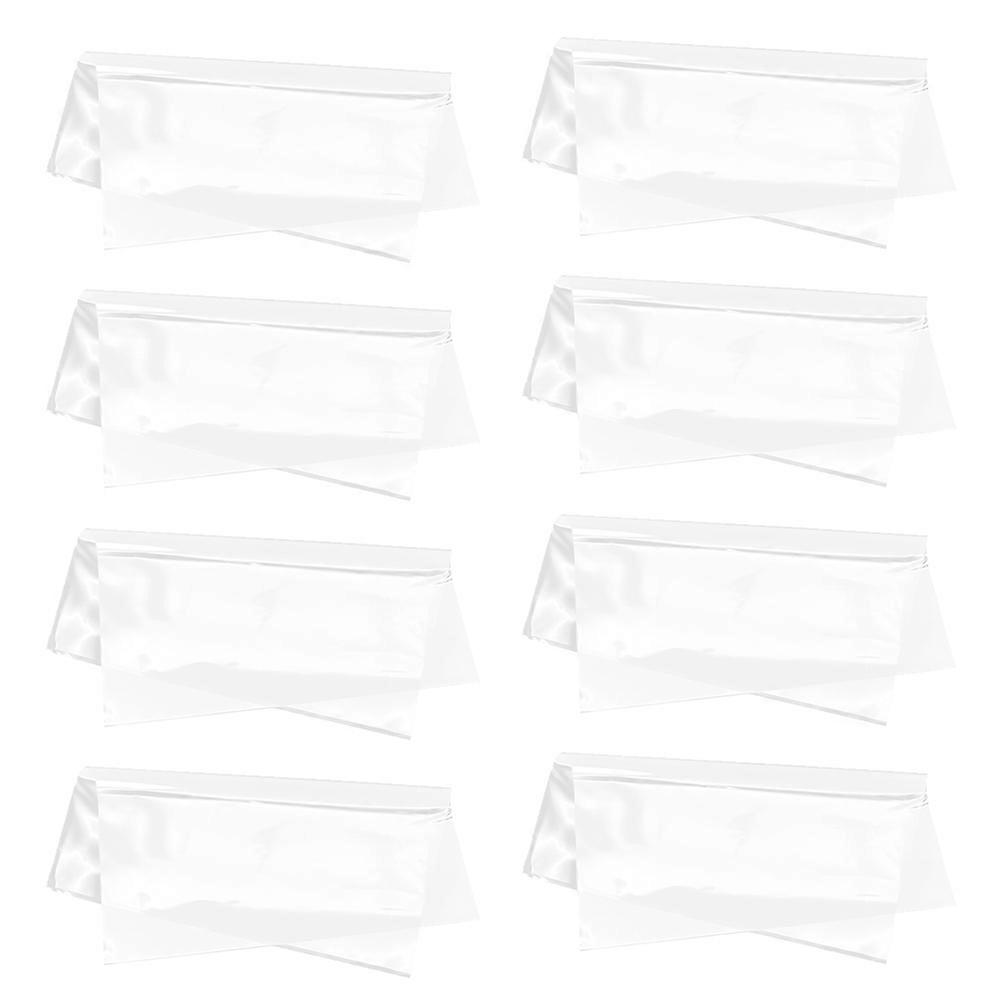 Clear Vinyl Record Sleeve Plastic Protective Covers for 60Pcs