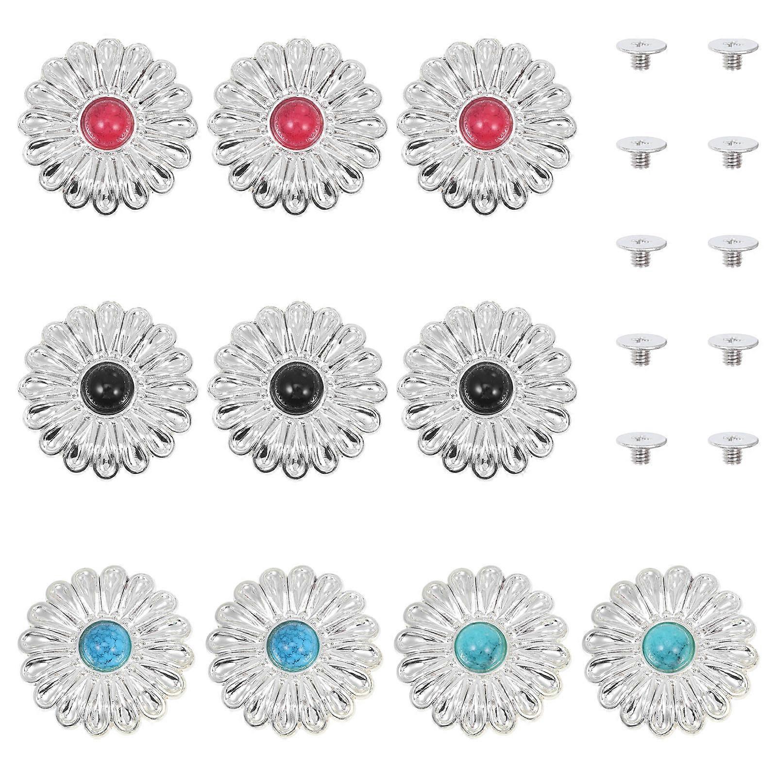 Snap Buttons Craft Snaps for Decor 10Pcs Multi-Use Decorative Craft Snaps