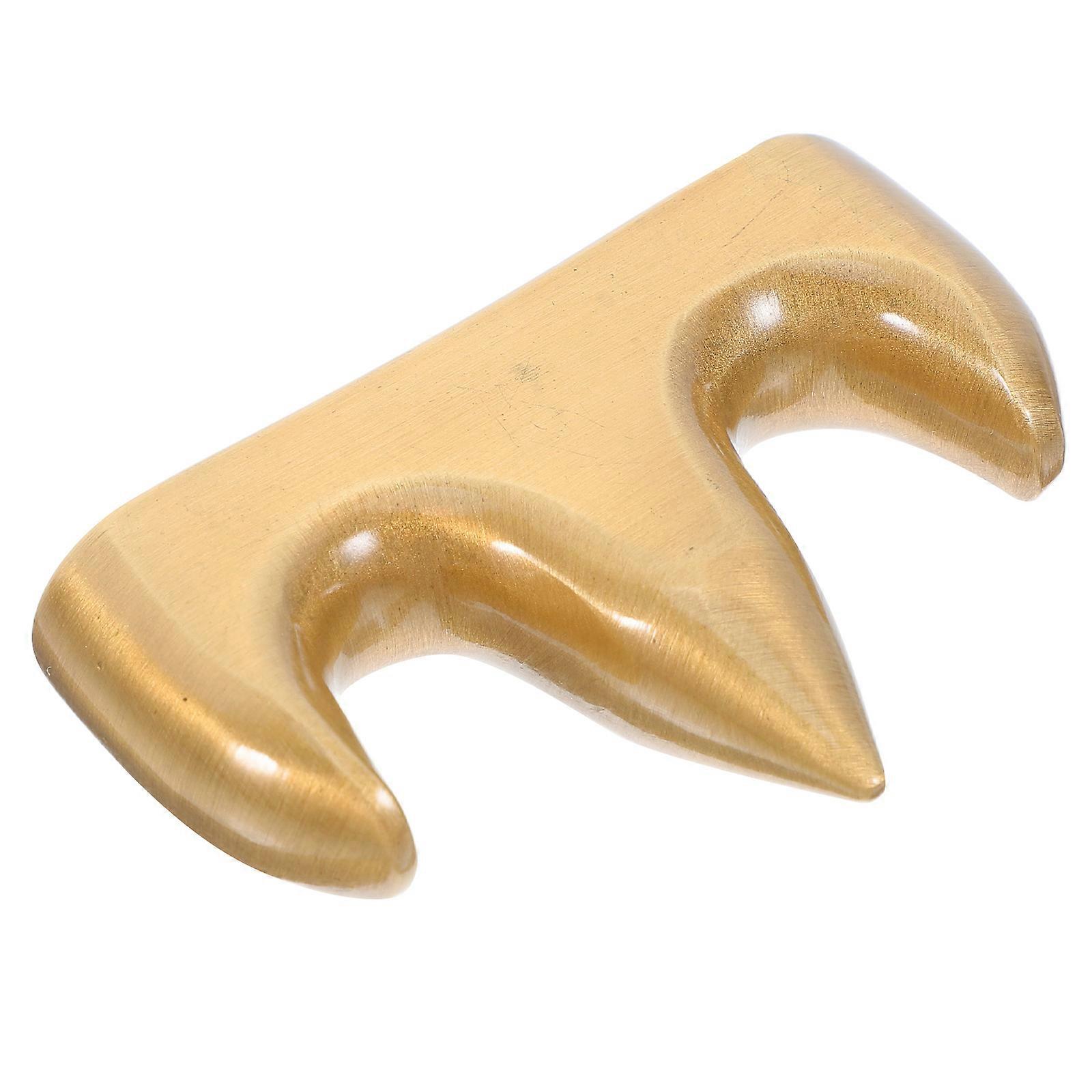 Calligraphy Paperweight for Desk Use with 3Pcs Brass Mountain-Shaped Set